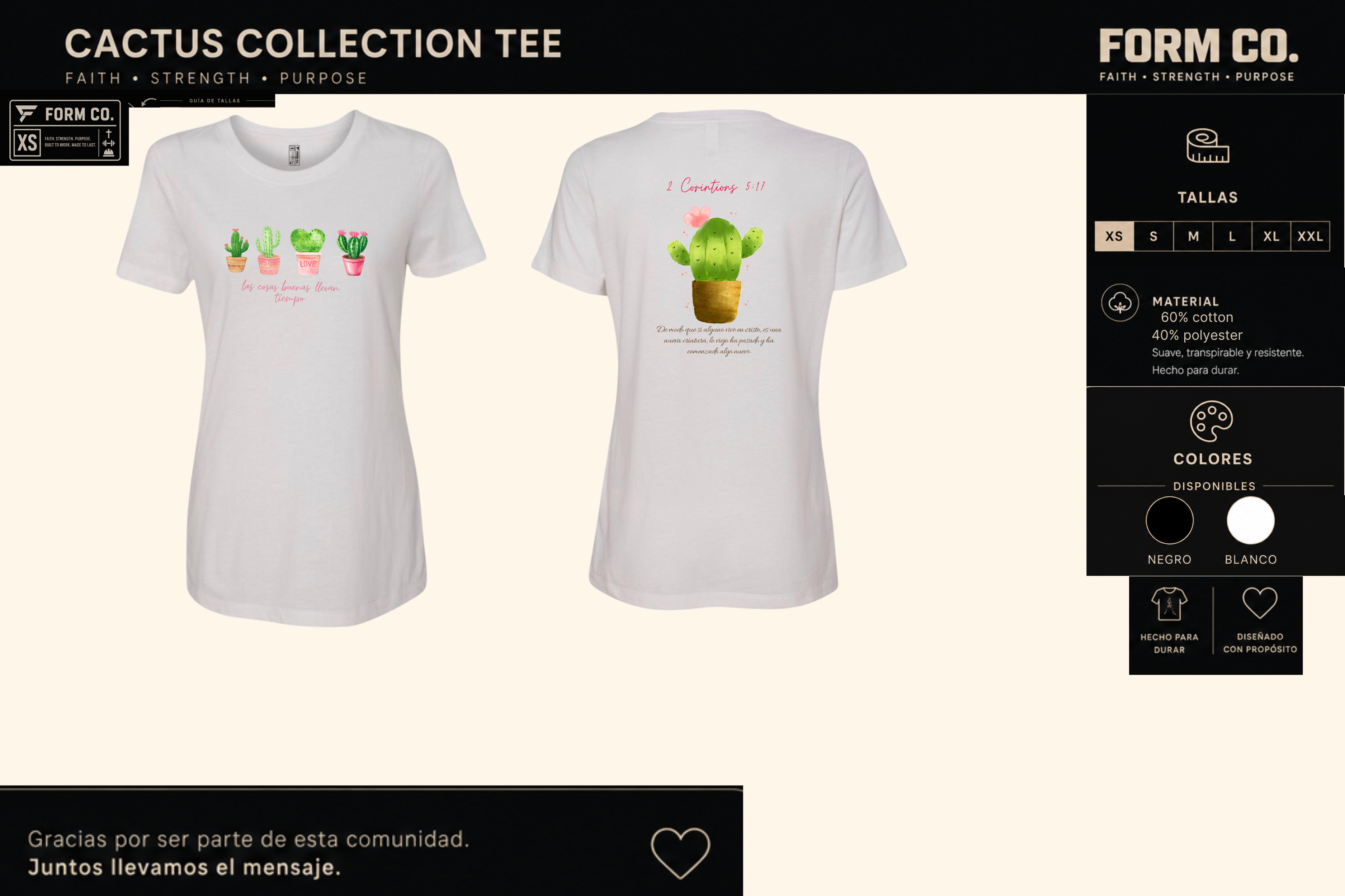 Cactus Collection Tee