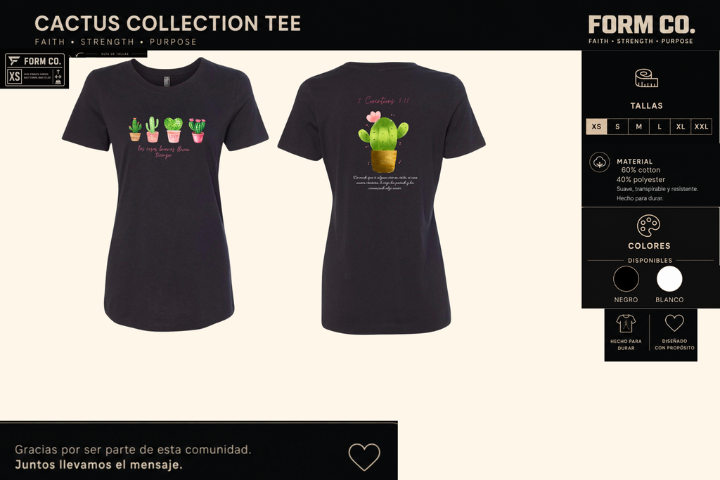 Cactus Collection Tee