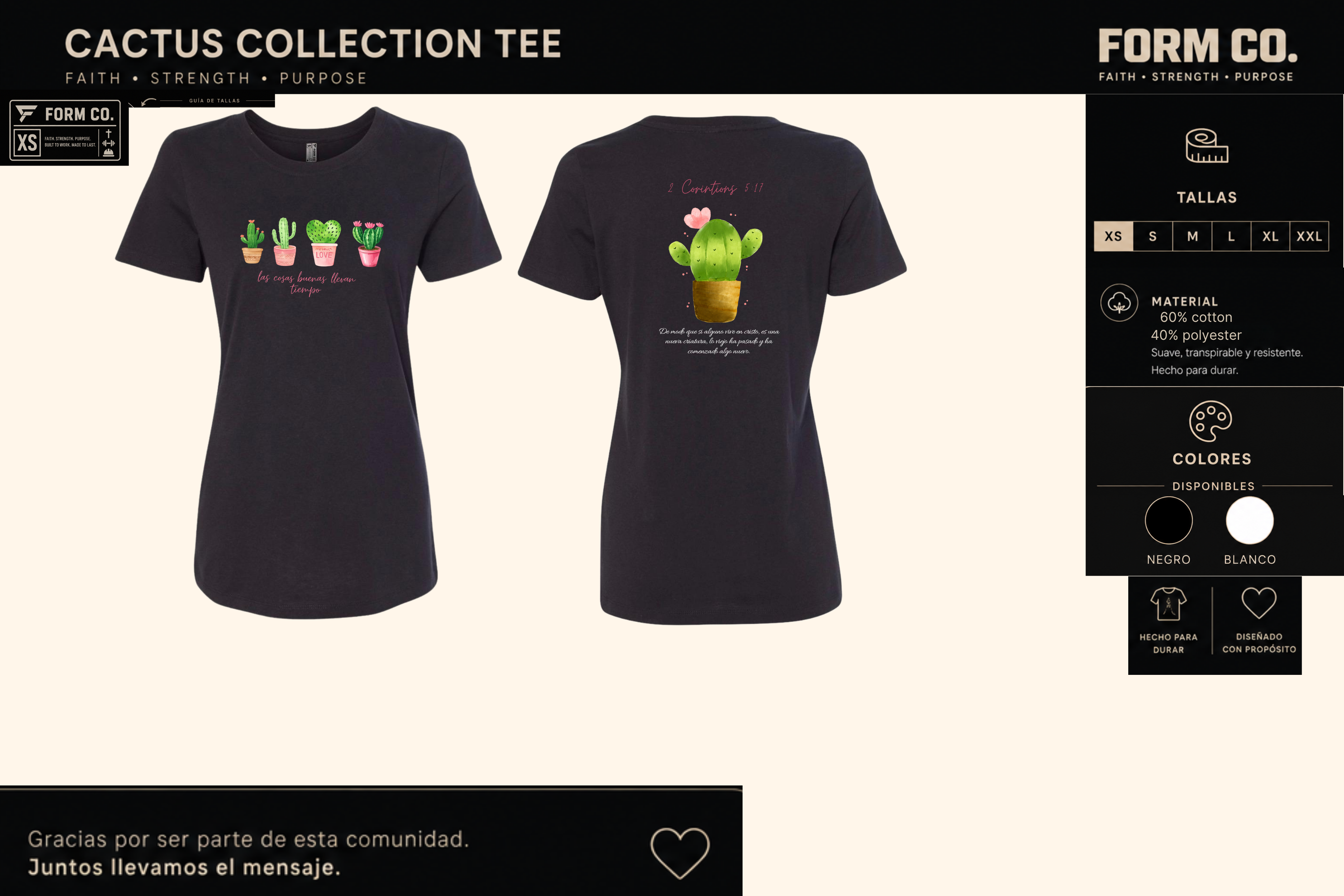 Cactus Collection Tee