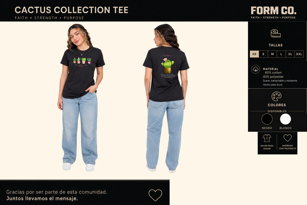 Cactus Collection Tee
