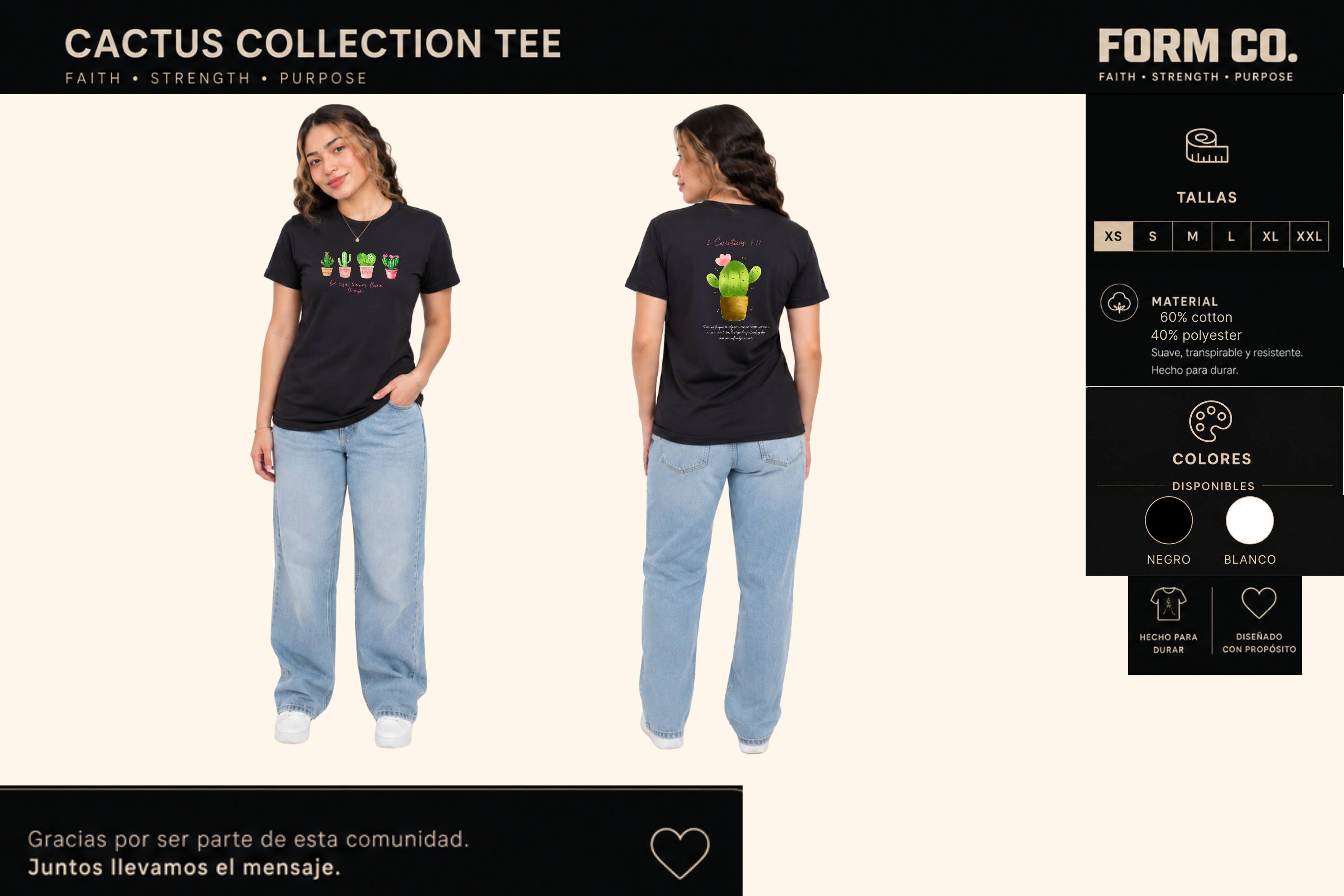 Cactus Collection Tee